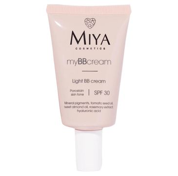 Miya Cosmetics My BB Cream SPF30 lekki krem koloryzujący do cery porcelanowej (40 ml)