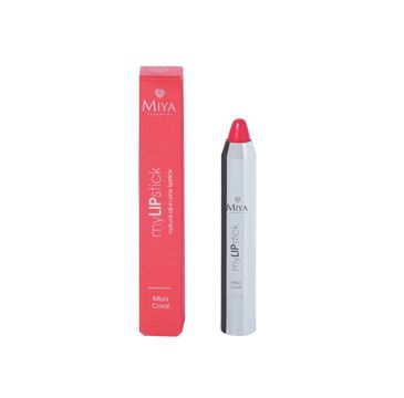 Miya Cosmetics myLIPstick naturalna pielęgnacyjna szminka all-in-one Coral (2.5 g)