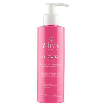 Miya Cosmetics MySHOWERgel naturalny żel pod prysznic z olejem abisyńskim (190 ml)