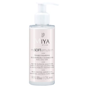 Miya Cosmetics MySOFTemulsion emulsja micelarna do demakijażu i oczyszczania (140 ml)
