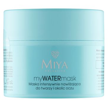 Miya Cosmetics MyWATERmask maska intensywnie nawilżająca do twarzy i okolic oczu (50 ml)