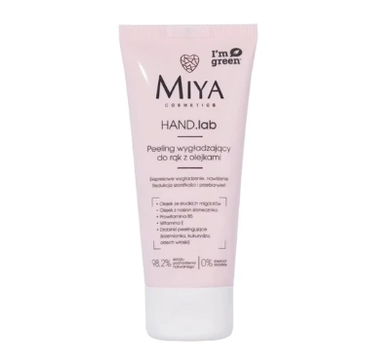 Miya Hand.lab peeling wygładzający do dłoni i paznokci z olejkami (60 ml)