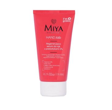 Miya Hand.lab regenerujące serum do dłoni z prebiotykami 2% (75 ml)