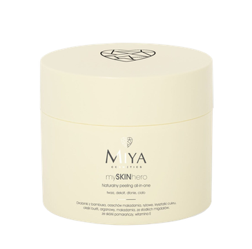 Miya My Skin Hero naturalny peeling do twarzy i ciała All-In-One (200 g)