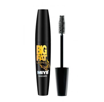Miyo Big Fat Lashes Mascara pogrubiający tusz do rzęs Brown (10 ml)