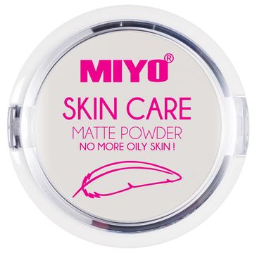 MIYO Skin Care Matte Powder puder ryżowy do twarzy 9g