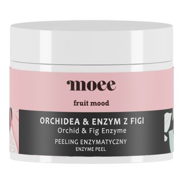 Moee Fruit Mood peeling enzymatyczny do twarzy Orchidea & Enzym z Figi 50ml