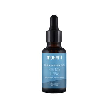 Mohani Roślinny Jedwab wygładzające i termoochronne serum do włosów (30 ml)