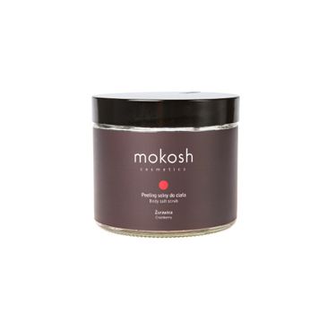 Mokosh peeling solny do ciała Żurawina (300 g)