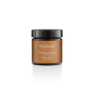 Mokosh Lifting Face Mask liftingująca maska do twarzy Owies i Bambus (60 ml)