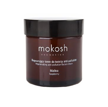 Mokosh – regenerujący krem do twarzy anti-pollution Malina (60 ml)