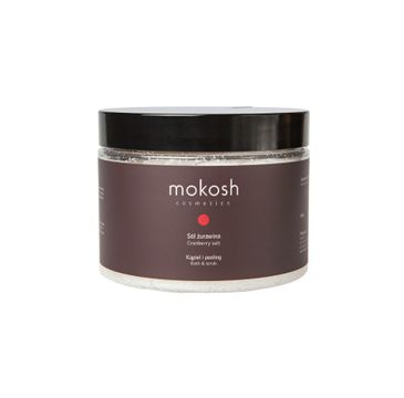 Mokosh – sól do kąpieli Żurawina (600 g)