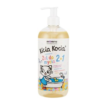 MomMe Kicia Kocia łagodny żel do mycia 2w1 (500 ml)