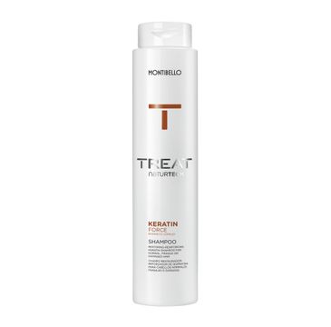 Montibello Treat Naturtech Keratin Force Shampoo wzmacniający szampon do włosów z keratyną (300 ml)