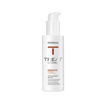 Montibello Treat Naturtech Keratin Force Treatment Balm wzmacniający balsam do włosów z keratyną (150 ml)