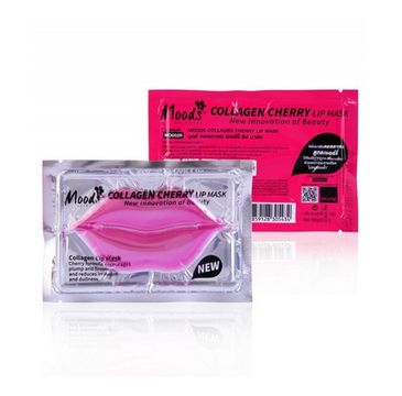 Moods Collagen Cherry Lip Mask hydrożelowa maska do ust (8 g)