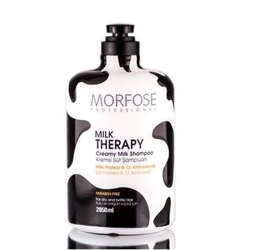 Morfose Creamy Milk Shampoo szampon do włosów suchych i łamliwych 2850ml