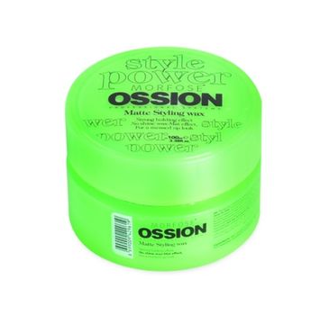 Morfose Ossion Matte Styling Wax matujący wosk do stylizacji włosów (100 ml)