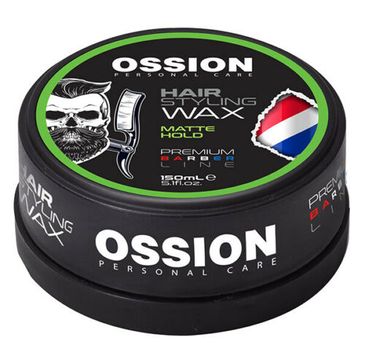 Morfose Ossion Personal Care Hair Styling Wax wosk do stylizacji włosów Matte Hold (150 ml)