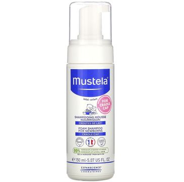 Mustela Foam Shampoo For Newborns szampon w piance dla niemowląt (150 ml)