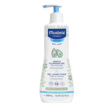 Mustela Gentle Cleansing Gel żel do mycia ciała i włosów 500ml