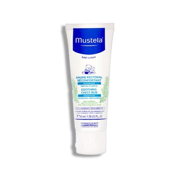 Mustela Soothing Chest Rub kojący balsam do nacierania klatki piersiowej (40 ml)