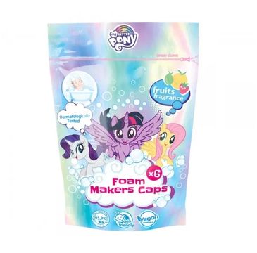 My Little Pony pianotwory do kąpieli (6x20 g)