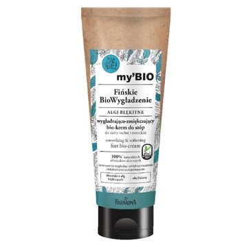 my'BIO Fińskie BioWygładzenie, Algi Błękitne bio-krem do stóp (100 ml)