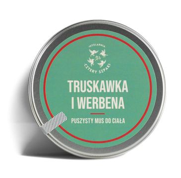 Mydlarnia Cztery Szpaki Mus do ciała Truskawka i Werbena (150 ml)