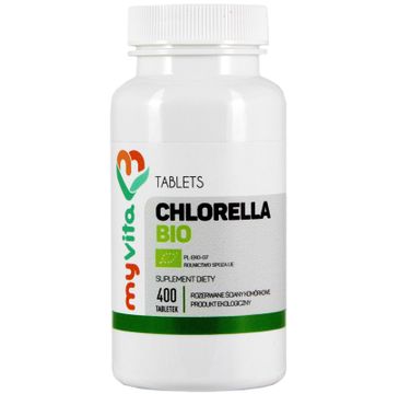 Myvita Chlorella Bio suplement diety 400 tabletek
