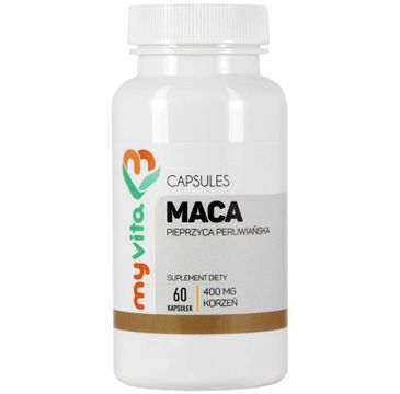 Myvita Maca 400mg suplement diety 60 kapsułek