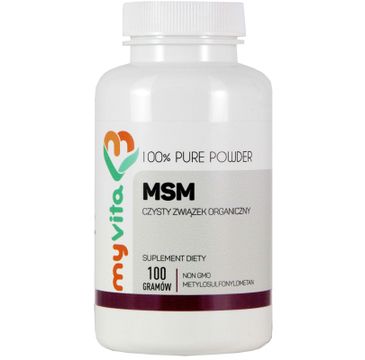 Myvita MSM suplement diety w proszku 100g
