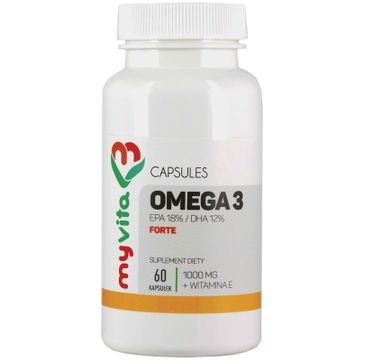 Myvita Omega 3 Forte 1000mg suplement diety 60 kapsułek