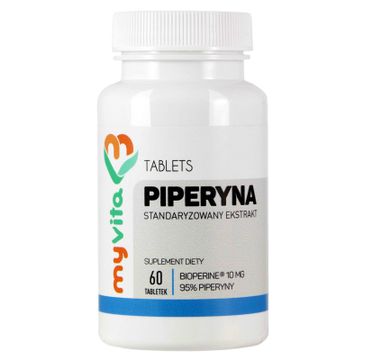 Myvita Piperyna 10mg suplement diety 60 tabletek