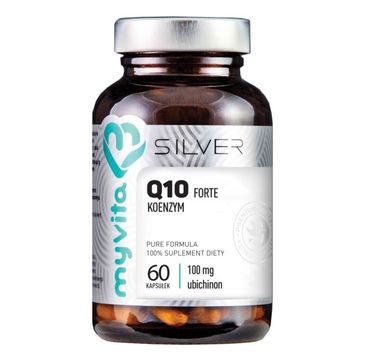 Myvita Silver Koenzym Q10 Forte 100mg suplement diety 60 kapsułek