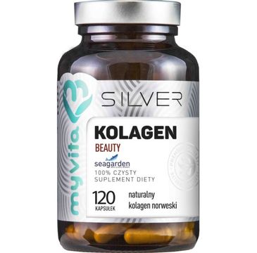 Myvita Silver Kolagen Beauty 100% czysty suplement diety 120 kapsułek