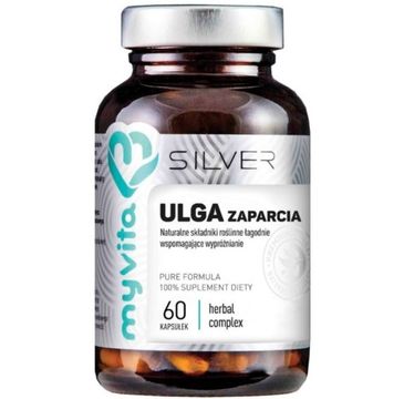 Myvita Silver Ulga Zaparcia suplement diety 60 kapsułek