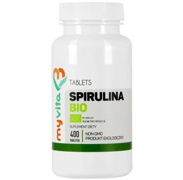 Myvita Spirulina Bio suplement diety 400 tabletek