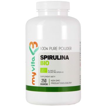 Myvita Spirulina Bio suplement diety w proszku 250g