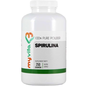Myvita Spirulina suplement diety w proszku 250g
