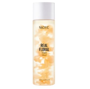 Nacific Real Floral Rose Toner tonik w płatkami róż (180 ml)