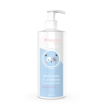 Nacomi Baby Body Wash & Shampoo emulsja do mycia dla dzieci i niemowląt (250 ml)