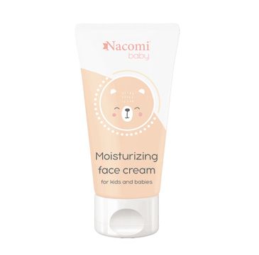 Nacomi Baby Moisturizng Face Cream nawilżający krem do twarzy dla dzieci i niemowląt (50 ml)