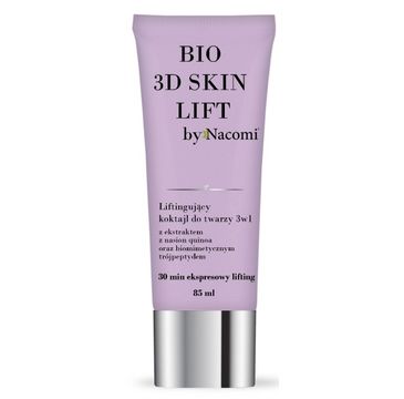 Nacomi Bio 3D Skin Lift liftingujący koktajl do twarzy 3w1 (85 ml)