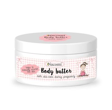 Nacomi Body Butter masło do ciała dla kobiet w ciąży (100 ml)