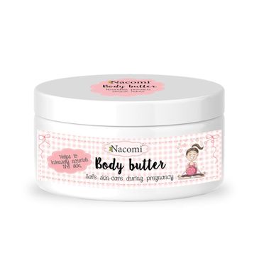 Nacomi Body Butter masło do ciała dla kobiet w ciąży (100 ml)