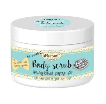 Nacomi Body Scrub peeling do ciała Świeże Ciasto z Papają (200 g)