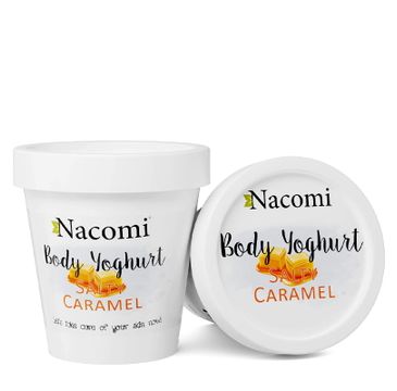 Nacomi Body Yoghurt  jogurt do ciała Słony Karmel (180 ml)