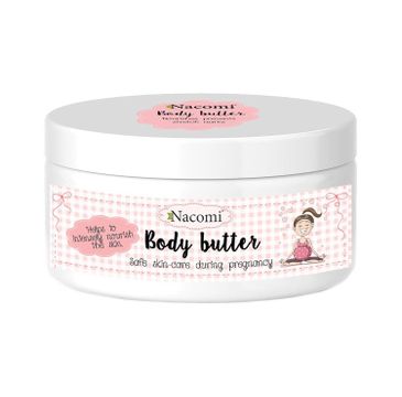 Nacomi Body Butter masło do ciała dla kobiet w ciąży (100 ml)