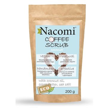 Nacomi Coffee Scrub peeling kawowy Kokos (200 g)